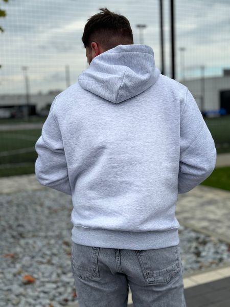 Мужское худи серое, толстовка Carhartt Мужское худи hoodie Carhartt худи светлое кархарт Carhartt S-XL + шапка 2368552381 фото