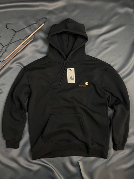 Мужское худи черное, толстовка Carhartt Мужское худи hoodie Carhartt худи темное Одежда кархарт Carhartt S-XL 2368593309 фото