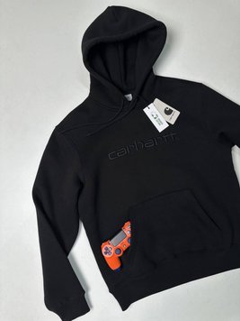 Мужское худи черное, толстовка Carhartt Мужской худи hoodie Carhartt худи Одежда кархарт Carhartt S-XL 2368608944 фото